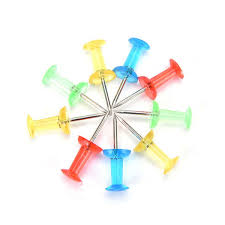 Thumb Pin Coloured (50 Piece)